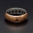 Vintage Engraved 12ct Rolled Gold Ring