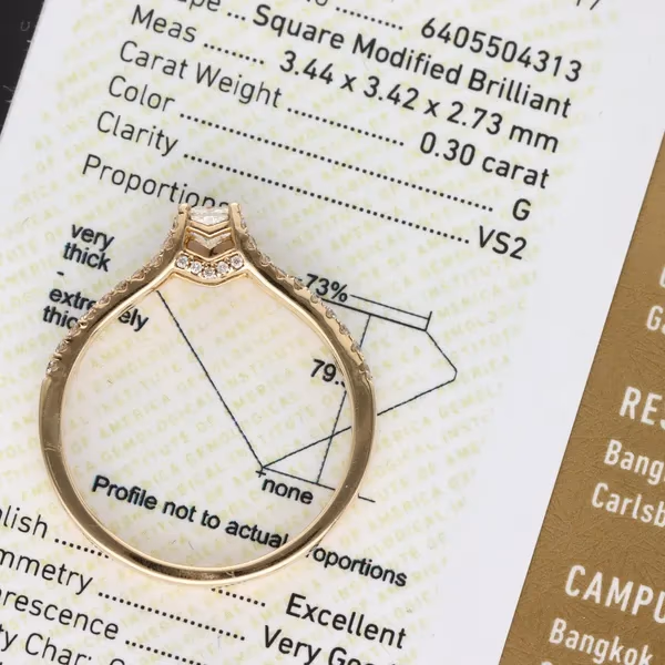 14K Gold & Diamond Ring