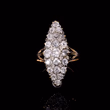 360° view of The Antique Victorian Twenty Nine Diamond Navette Ring