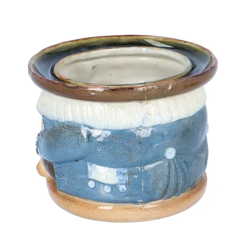 Royal Doulton Lambeth Harry Simeon Tobacco Jar Antique Ceramics