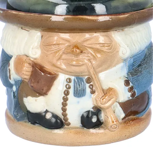 Royal Doulton Lambeth Harry Simeon Tobacco Jar Antique Ceramics