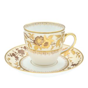 Early 20th Century Pirkenhammer Coffee Cup and Saucer