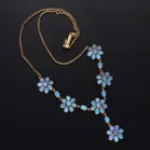 9ct Gold Opal Necklace