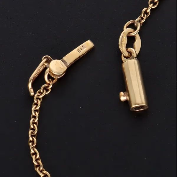 9ct Gold Opal Necklace