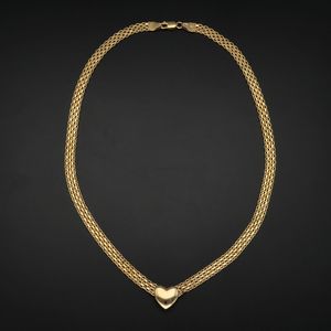 9ct Gold Heart Necklace