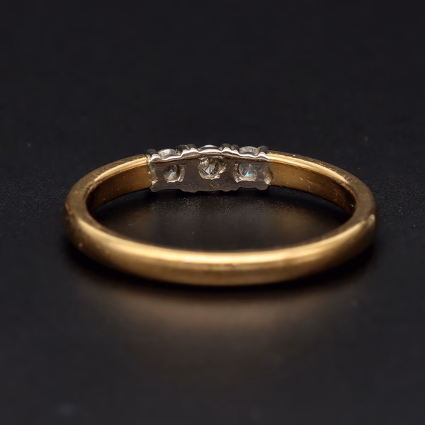 22ct Gold Diamond Ring