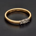 22ct Gold Diamond Ring