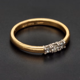 22ct Gold Diamond Ring