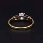 18ct Gold Diamond Solitaire Ring