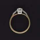 18ct Gold Diamond Solitaire Ring