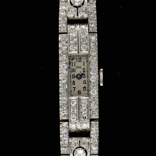 Art Deco Arsa Diamond Watch image-3