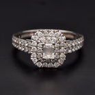 18ct White Gold Diamond Bridal Set