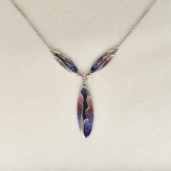 Ortak Silver & Enamel Necklace
