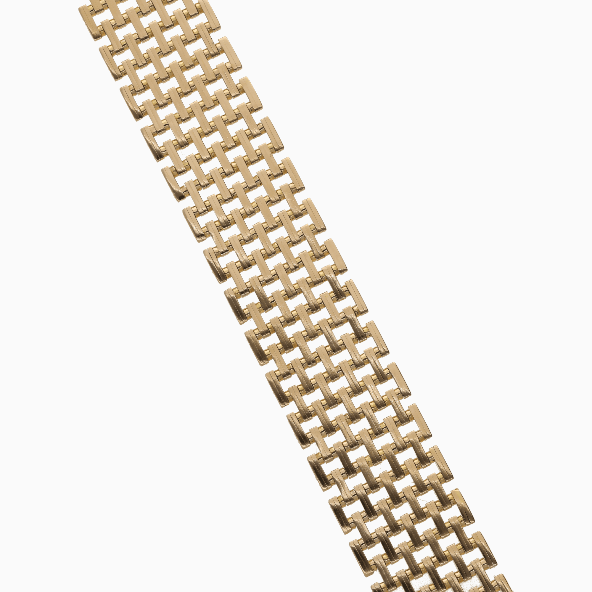 Korridormatta armband 41,65g 18K guld