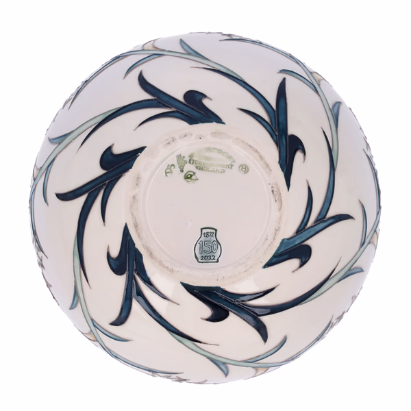 Moorcroft Thistle Vase 150th Anniversary