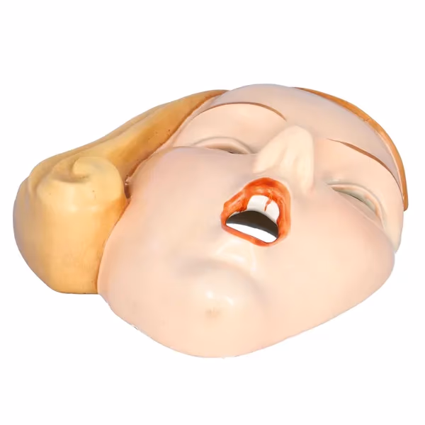 Art Deco Ladies Face Wall Hanging