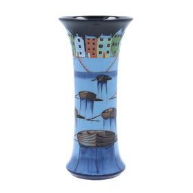 Moorcroft Bobbins Boats Vase