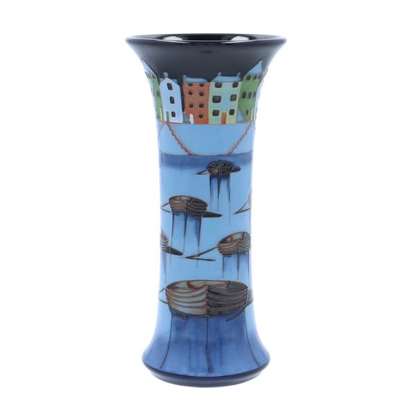 Moorcroft Bobbins Boats Vase