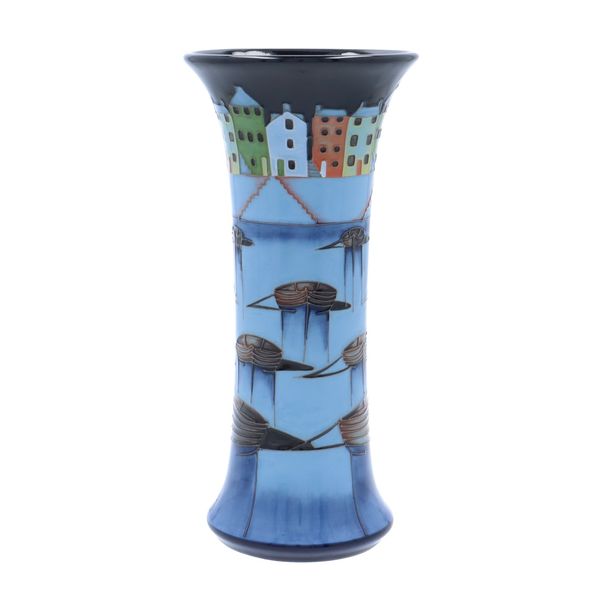 Moorcroft Bobbins Boats Vase