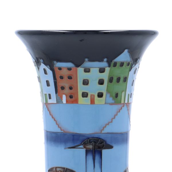 Moorcroft Bobbins Boats Vase