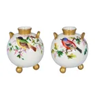 Royal Worcester Pair Of Globular Vases
