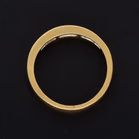 18ct Yellow Gold Princess Cut Diamond Half Eternity Ring