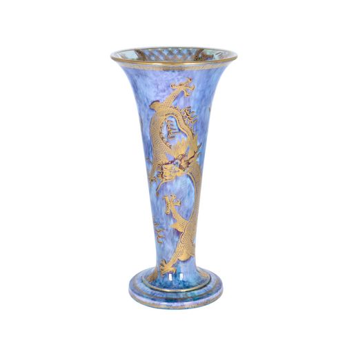 Daisy Makeig Jones Wedgwood Celestial Dragon Trumpet Vase image-1