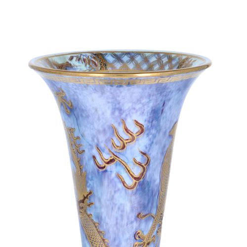Daisy Makeig Jones Wedgwood Celestial Dragon Trumpet Vase image-3