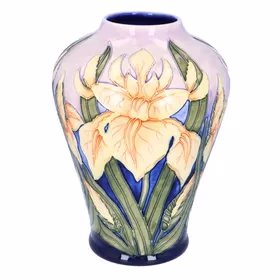 Moorcroft Iris Pattern Vase
