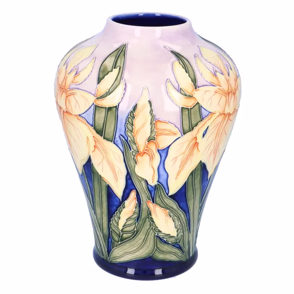 Moorcroft Iris Pattern Vase