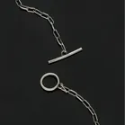 Georg Jensen Bird and Wheat Ear Heart Shaped Pendant Necklace
