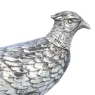 Edwardian German Silver Table Model of a Pheasant