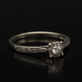 White Gold Diamond Ring