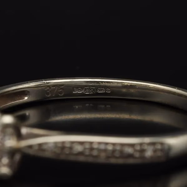 White Gold Diamond Ring
