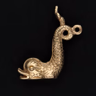 9ct Yellow Gold Dolphin Charm