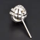 18ct White Gold & Diamond Earrings