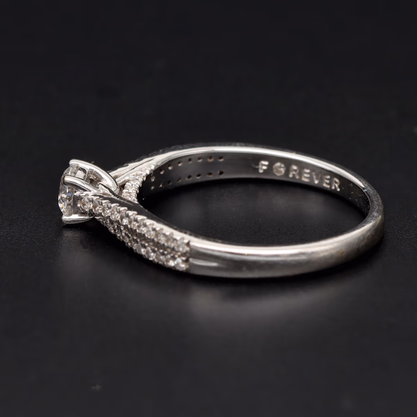 18ct White Gold The Forever Diamond Ring