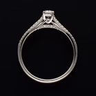 18ct White Gold The Forever Diamond Ring