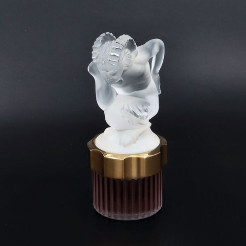 Lalique Flacon Collection 2001 Faun Mascot Perfume Bottle image-2