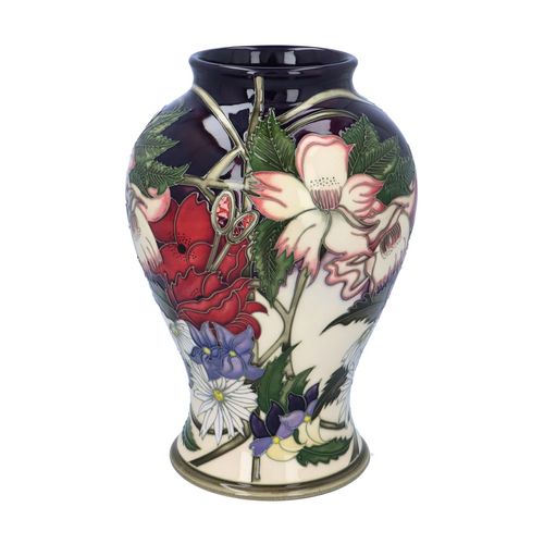 Moorcroft Ophelia Flowers Vase image-2