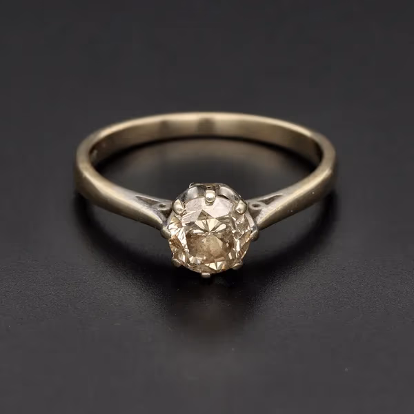 18ct Rose Gold 0.75ct Diamond Solitaire Ring