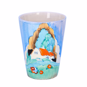 Clarice Cliff Newlyn Beaker
