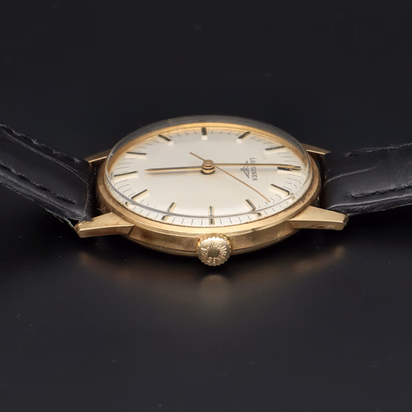 9ct Gold Longines Automatic Watch