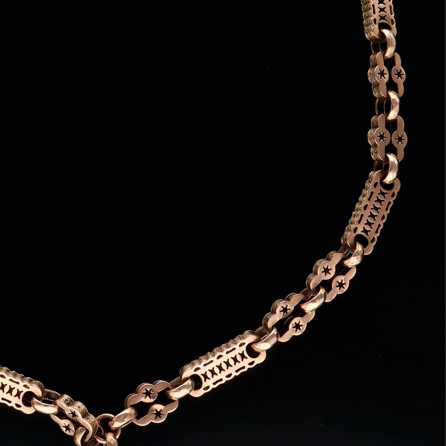 Rose gold 2025 watch chain