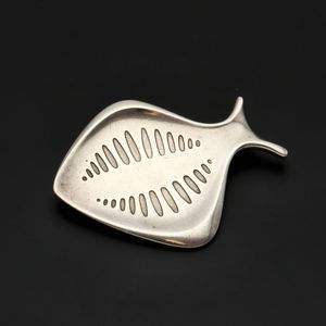 Georg Jensen Silver Fish Brooch