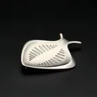 Georg Jensen Silver Fish Brooch