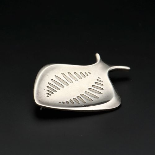 Georg Jensen Silver Fish Brooch image-3