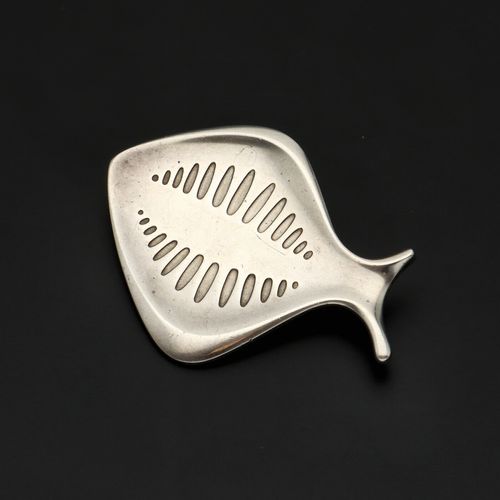 Georg Jensen Silver Fish Brooch image-2