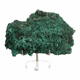 Fluweel malachiet ruw nr9 - 360° presentation