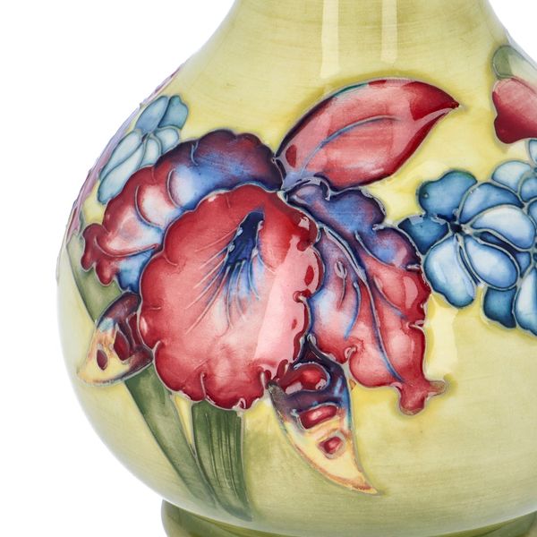 Moorcroft Orchid Vase